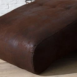 Red Living Chaise longue de relaxation Ohara - Aspect vieux cuir marron foncé - Confort et élégance -Pas Cher Fauteuils Magasin relaxliege ohara antiklederoptik dunkelbraun 5092924