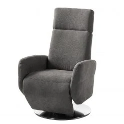 Fredriks Fauteuil de relaxation Biar - Tissu structuré - Confort ultime pour votre salon