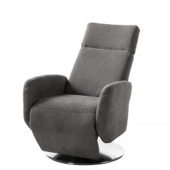 Fredriks Fauteuil de relaxation Biar - Tissu structuré - Confort ultime pour votre salon -Pas Cher Fauteuils Magasin relaxsessel biar strukturstoff manuelle verstellung grau 4839352