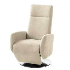 Fredriks Fauteuil de relaxation Biar - Beige clair | Confort Ultime | Design Élégant