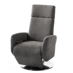 Fredriks Fauteuil de relaxation Biar - Tissu structuré confortable - Fauteuils relax haut de gamme