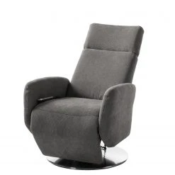 Fredriks Fauteuil de relaxation Biar - Tissu structuré confortable - Fauteuils relax haut de gamme -Pas Cher Fauteuils Magasin relaxsessel biar strukturstoff zweimotorige verstellung mit aufstehhilfe grau 4839772