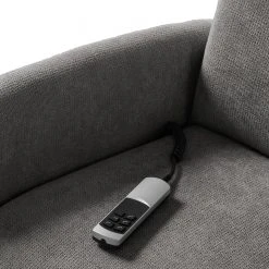 Fredriks Fauteuil de relaxation Biar - Tissu structuré confortable - Fauteuils relax haut de gamme -Pas Cher Fauteuils Magasin relaxsessel biar strukturstoff zweimotorige verstellung mit aufstehhilfe grau 4839780