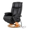 Modoform Fauteuil de relaxation Casey en cuir véritable ou imitation cuir - Noir | Confort et élégance -Pas Cher Fauteuils Magasin relaxsessel casey echtleder kunstleder schwarz 939146