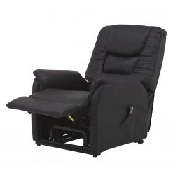 Modoform Fauteuil de Relaxation Knuckey - Aide au Relevage, Imitation Cuir Noir, Confort Haut de Gamme -Pas Cher Fauteuils Magasin relaxsessel knuckey mit aufstehhilfe kunstleder schwarz 4251376