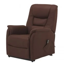 Modoform Fauteuil de Relaxation Knuckey - Électrique - Microfibre Marron