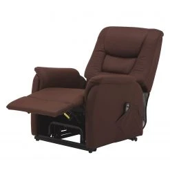 Modoform Fauteuil de Relaxation Knuckey - Électrique - Microfibre Marron -Pas Cher Fauteuils Magasin relaxsessel knuckey mit aufstehhilfe microfaser braun 5168020
