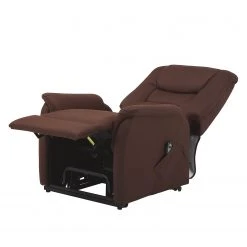 Modoform Fauteuil de Relaxation Knuckey - Électrique - Microfibre Marron -Pas Cher Fauteuils Magasin relaxsessel knuckey mit aufstehhilfe microfaser braun 5168024