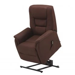 Modoform Fauteuil de Relaxation Knuckey - Électrique - Microfibre Marron -Pas Cher Fauteuils Magasin relaxsessel knuckey mit aufstehhilfe microfaser braun 5168028