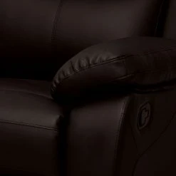 Modoform Fauteuil de relaxation Tetchill - Imitation cuir marron foncé - Confort optimal -Pas Cher Fauteuils Magasin relaxsessel tetchill kunstleder braun 4605024