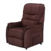Fauteuil de Relaxation Modoform Wishart en Microfibre Marron - Confort Supérieur -Pas Cher Fauteuils Magasin relaxsessel wishart mit aufstehhilfe microfaser braun 3116921