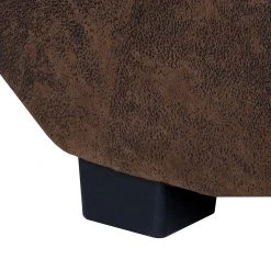 Chaise longue de relaxation Ohara - Cuir synthétique vieilli marron | Roomscape -Pas Cher Fauteuils Magasin ropez spleen 2014 03 07 1 373320