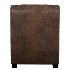 Chaise longue de relaxation Ohara - Cuir synthétique vieilli marron | Roomscape -Pas Cher Fauteuils Magasin ropez spleen 2014 03 07 1 373325