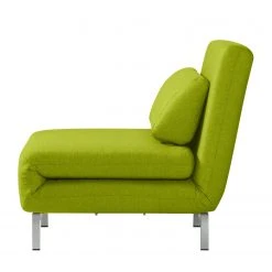 Studio Copenhagen Fauteuil Convertible Copperfield Tissu Zahira - Citron Vert | Fauteuil 1 Place Design et Confort -Pas Cher Fauteuils Magasin schlafsessel copperfield webstoff stoff zahira limette 3943376