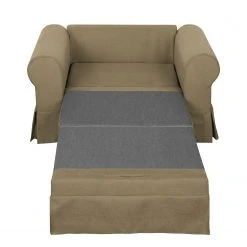 Mooved Fauteuil convertible Latina IV - Gris Sahara | Fauteuil 1 place design et confortable -Pas Cher Fauteuils Magasin schlafsessel couvin webstoff saharagrau 4104524