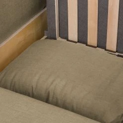 Mooved Fauteuil convertible Latina IV - Gris Sahara | Fauteuil 1 place design et confortable -Pas Cher Fauteuils Magasin schlafsessel couvin webstoff saharagrau 4104532