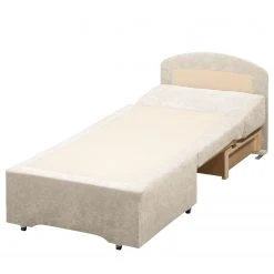 Modoform Fauteuil convertible Disley - Tissu - Confort et élégance pour votre intérieur -Pas Cher Fauteuils Magasin schlafsessel disley webstoff creme ohne armlehnen 5103532