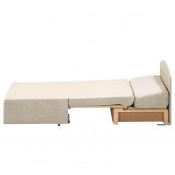 Modoform Fauteuil convertible Disley - Tissu - Confort et élégance pour votre intérieur -Pas Cher Fauteuils Magasin schlafsessel disley webstoff creme ohne armlehnen 5103544