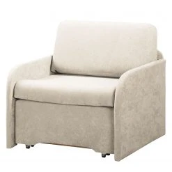 Modoform Fauteuil convertible Disley - Tissu confortable - Fauteuil 1 place design