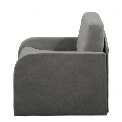Fauteuil Convertible Disley Gris avec Accoudoirs - Confort et Style par Ars Natura -Pas Cher Fauteuils Magasin schlafsessel disley webstoff grau schmale armlehne 5103244