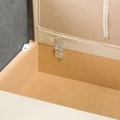 Fauteuil Convertible Disley Gris avec Accoudoirs - Confort et Style par Ars Natura -Pas Cher Fauteuils Magasin schlafsessel disley webstoff grau schmale armlehne 5103264