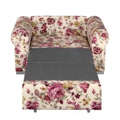 Mooved Fauteuil Convertible Latina XII - Tissé Floral Beige - Confort et Élégance -Pas Cher Fauteuils Magasin schlafsessel latina flachgewebe beige gebluemt 3641557