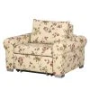 Mooved Fauteuil convertible Latina I - Beige | Fauteuil 1 place design et confortable -Pas Cher Fauteuils Magasin schlafsessel latina i flachgewebe gebluemt beige 3641101