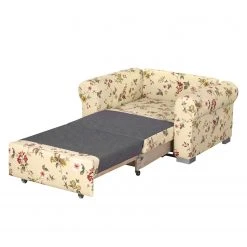 Mooved Fauteuil convertible Latina I - Beige | Fauteuil 1 place design et confortable -Pas Cher Fauteuils Magasin schlafsessel latina i flachgewebe gebluemt beige 3641133