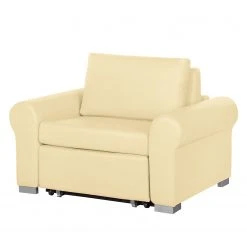 Mooved Fauteuil convertible Latina II - Crème | Fauteuil 1 place design et confortable