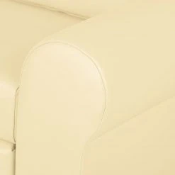 Mooved Fauteuil convertible Latina II - Crème | Fauteuil 1 place design et confortable -Pas Cher Fauteuils Magasin schlafsessel latina ii kunstleder creme 3640725