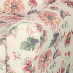 Mooved Fauteuil Convertible Latina VIII - Fauteuil 1 Place en Tissu Beige et Rouge, Confort et Élégance -Pas Cher Fauteuils Magasin schlafsessel latina iii flachgewebe gebluemt beige rot 3641341