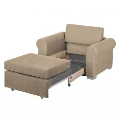 Mooved Fauteuil Convertible Latina III - Beige | Fauteuil 1 Place Confortable et élégant -Pas Cher Fauteuils Magasin schlafsessel latina iii webstoff beige 3650065