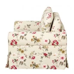 Mooved Fauteuil convertible Latina VI - Crème | Fauteuil 1 place design et confortable -Pas Cher Fauteuils Magasin schlafsessel latina v flachgewebe gebluemt creme 4132824