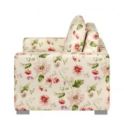 Fauteuil convertible Latina VIII - Beige / Rose - Mooved - Confort et élégance -Pas Cher Fauteuils Magasin schlafsessel latina vi flachgewebe gebluemt beige rosa 4095396