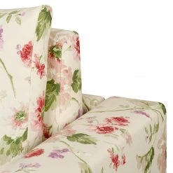 Fauteuil convertible Latina VIII - Beige / Rose - Mooved - Confort et élégance -Pas Cher Fauteuils Magasin schlafsessel latina vi flachgewebe gebluemt beige rosa 4095428