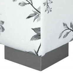 Mooved Fauteuil Convertible Latina VII - Tissu Floral Blanc/Gris - Confort et Style -Pas Cher Fauteuils Magasin schlafsessel latina vii flachgewebe weiss grau 4197480