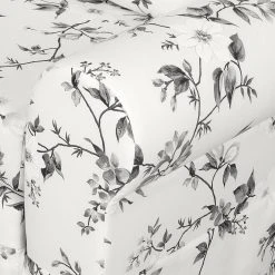 Fauteuil 1 place convertible Mooved Latina VII - Tissu Blanc/Gris - Confort et Style -Pas Cher Fauteuils Magasin schlafsessel lepe gebluemt weiss grau 4134164