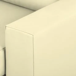 Mooved Fauteuil convertible Latina IV - Crème | Confort et élégance pour votre salon -Pas Cher Fauteuils Magasin schlafsessel lewington kunstleder creme 2595070