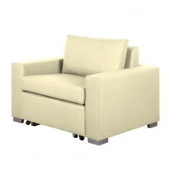 Mooved Fauteuil convertible Latina IV - Crème | Confort et élégance pour votre salon