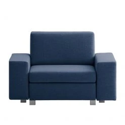 Chillout by Franz Fertig Fauteuil Convertible Plaza Bleu - Sans Fonction - Confort et Élégance