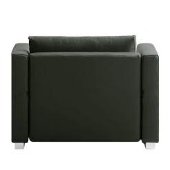 Fauteuil convertible Randa - Vert sapin | Chillout by Franz Fertig -Pas Cher Fauteuils Magasin schlafsessel randa echtleder tannengruen 4016152