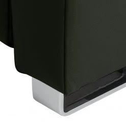 Fauteuil convertible Randa - Vert sapin | Chillout by Franz Fertig -Pas Cher Fauteuils Magasin schlafsessel randa echtleder tannengruen 4016168