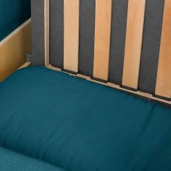 Mooved Fauteuil convertible Latina XIII - Bleu pétrole | Fauteuil 1 place design et confortable -Pas Cher Fauteuils Magasin schlafsessel salir webstoff petrol 4181584