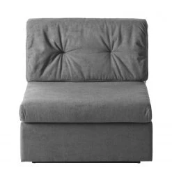 Fredriks Fauteuil Convertible Arctic II en Microfibre Gris - Confort et Élégance -Pas Cher Fauteuils Magasin schlafsessel silvies microfaser 5151436
