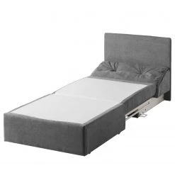 Fredriks Fauteuil Convertible Arctic II en Microfibre Gris - Confort et Élégance -Pas Cher Fauteuils Magasin schlafsessel silvies microfaser 5151444