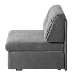 Fredriks Fauteuil Convertible Arctic II en Microfibre Gris - Confort et Élégance -Pas Cher Fauteuils Magasin schlafsessel silvies microfaser 5151448