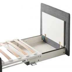 Fredriks Fauteuil Convertible Arctic II en Microfibre Gris - Confort et Élégance -Pas Cher Fauteuils Magasin schlafsessel silvies microfaser 5151456