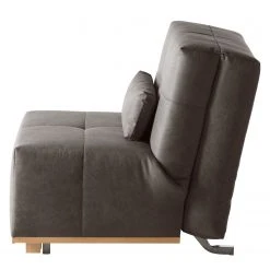 Ars Natura Fauteuil convertible Simla I - Microfibre Gris Lava - Confort et Élégance -Pas Cher Fauteuils Magasin schlafsessel simla antiklederlook 5151072