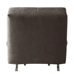 Ars Natura Fauteuil convertible Simla I - Microfibre Gris Lava - Confort et Élégance -Pas Cher Fauteuils Magasin schlafsessel simla antiklederlook 5151076