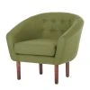 Fauteuil Anna I - Vert olive par Mørteens | Fauteuil 1 place élégant et confortable -Pas Cher Fauteuils Magasin sessel anna i webstoff olivgruen 4828904